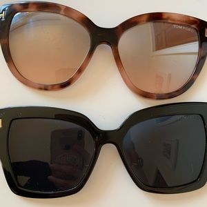 Tom ford clip on lenses very great used condition